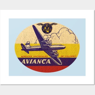 Avianca Posters and Art